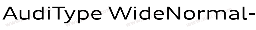 AudiType WideNormal字体转换 AudiType WideNormal字体转换